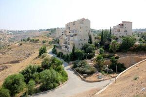 Jérusalem Israël 08 20 2023. le ville de Jérusalem est le Capitale de le Etat de Israël. photo