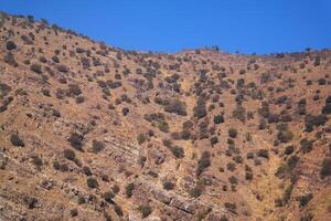 collines dans baloutchistan Province de Pakistan sur décembre 24, 2023. photo