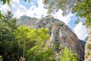 sapadere canyon dans le Taureau montagnes près Alanya, dinde photo