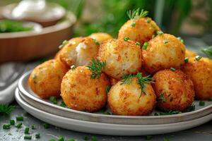 falafels sont Profond frit des balles traditionnellement a trouvé dans milieu est cuisine nourriture professionnel La publicité nourriture la photographie photo