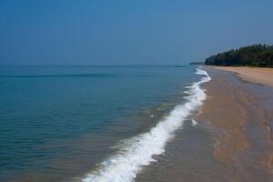 tranquille Natai plage vue photo