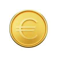 illustration de conception de monnaie euro photo