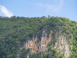 scénique vue paysage de montagnes dans nord Thaïlande. photo