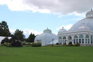 buffle Nouveau york botanique jardins bâtiment octobre 17e 2022 photo