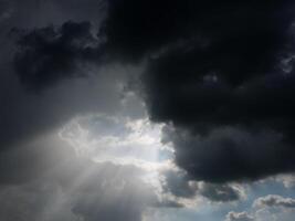 le ciel une orage photo