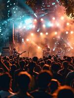 ai généré la musique Festival ou concert photo