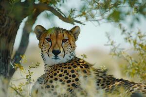 ai généré une guépard photo