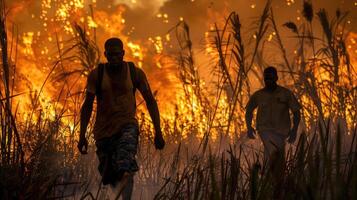 ai généré la nature fureur, captivant le émotif spectacle de une Naturel catastrophe destructeur pouvoir. témoin le impact et résistance dans le visage de la nature colère photo