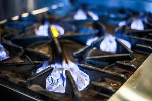 cuisinière à gaz naturel photo