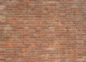 fond de mur de brique rouge photo