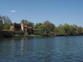 château médiéval à turin photo