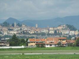 ville haute de bergame photo