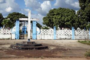 Christian cimetière dans baiao, une ville dans le intérieur de para photo