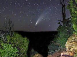 Neowise comète Piste photo