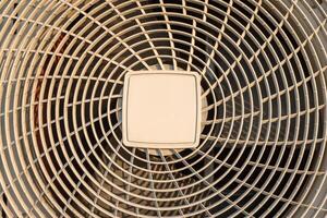 texture et surface Extérieur ventilateur air Conditionneur. le photo est adapté à utilisation pour construction et entretien de air Conditionneur.