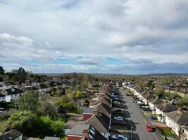 haute angle vue de Britanique historique ville de oxford, l'Oxfordshire, Angleterre uni Royaume. Mars 23, 2024 photo