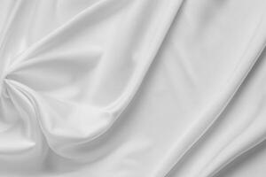 le séduire de solide blanc tissu arrière-plan, une classique Toile de pureté et simplicité photo