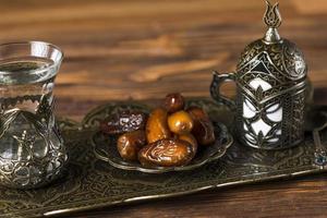 composition alimentaire arabe ramadan photo