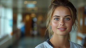 une femme portant une blanc chemise fabrication œil contact avec le caméra photo