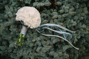 magnifique moderne mariage bouquet photo