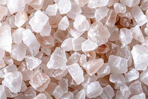 pur blanc cristal sel pile photo