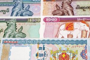 myanmar kyats une affaires Contexte photo