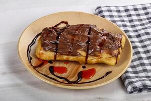 savoureux délicieux Pâtisserie avec Chocolat photo