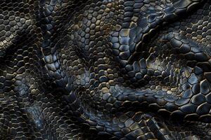 serpent texture fermer mode détails. photo