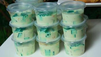 buko pandan gelée photo