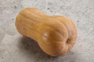 brut mûr biologique butternut citrouille photo