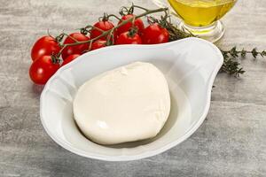 rond mozzarella Jeune fromage Balle photo