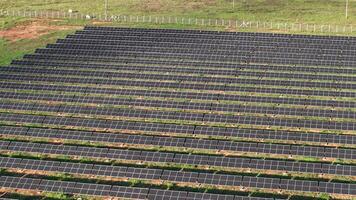 solaire énergie plante dans rural zone photo