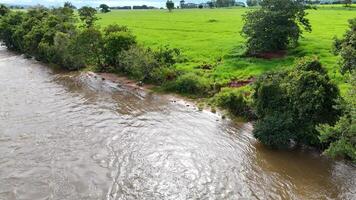 aérien image de le pore rivière photo