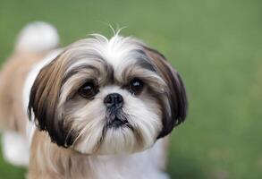 une vue de une shih tzu photo