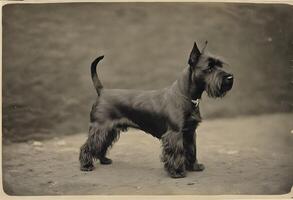 une vue de une Écossais terrier photo