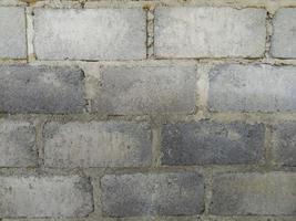 modèle de mur gris en briques de béton photo