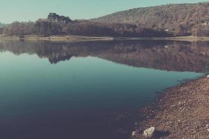 lac de réflexion de l'eau photo