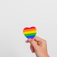 concept de mois de fierté lgbt photo