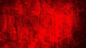 vibrant rouge Urbain texture, patiné béton des murs dans grunge esthétique. photo