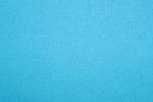 serein lumière bleu coton en tissu texture, Naturel textile modèle. photo