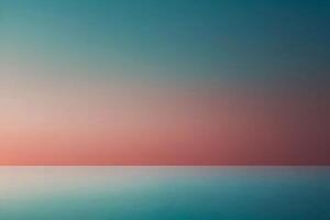 une le coucher du soleil avec une coloré Contexte photo