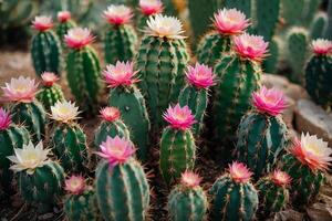 cactus les plantes dans le désert photo