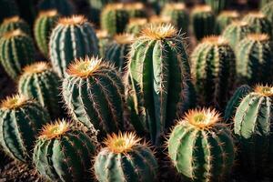 cactus les plantes dans le désert photo