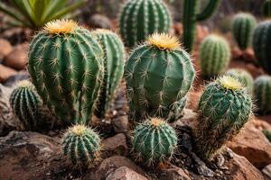 cactus les plantes dans le désert photo
