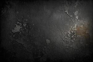 une grunge texture Contexte avec une noir peindre photo