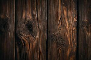 ai généré vieux en bois Contexte ou texture. fermer image de en bois surface. photo