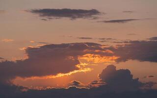 ciel avec des nuages photo