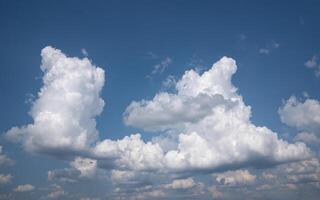 ciel avec des nuages photo