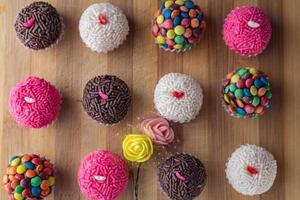 diverses saveurs brigadeiro photo