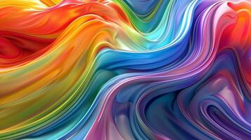 abstrait toile de fond lisse courbes vibrant couleurs photo
